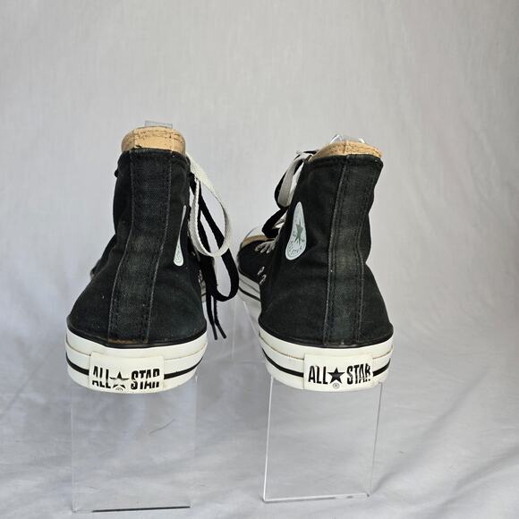 Converse Chuck Taylor All Star Hi Men's 11 Black Tan Double Fold Down 104319F - Picture 7 of 16